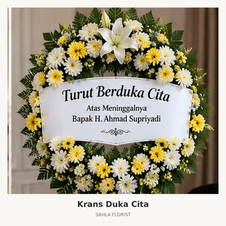 Krans Bunga Duka Bogor Selatan